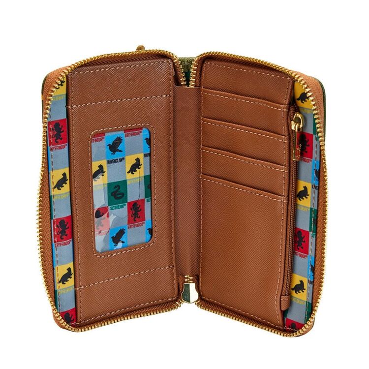 Product Loungefly Harry Potter Golden Snitch Zip Around Wallet image