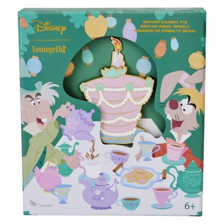 Product Loungefly Disney Alice In Wonderland - Unbirthday Cake Sliding Collector Box Pin Random image