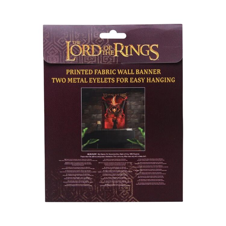 Product Lord Of The Rings War Balrog Wall Banner image