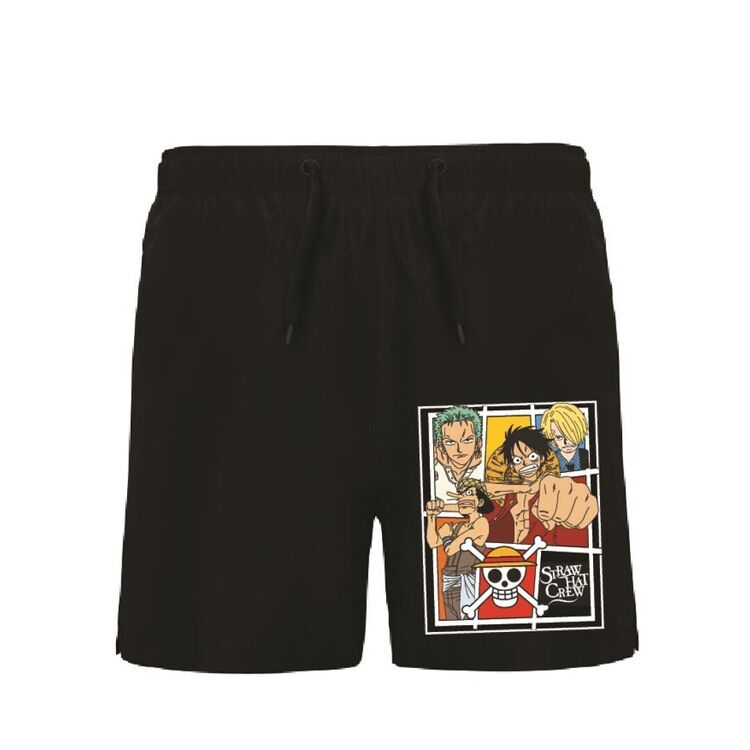 Product Ανδρικό Μαγιό One Piece Black Straw Hat Swimsuit image