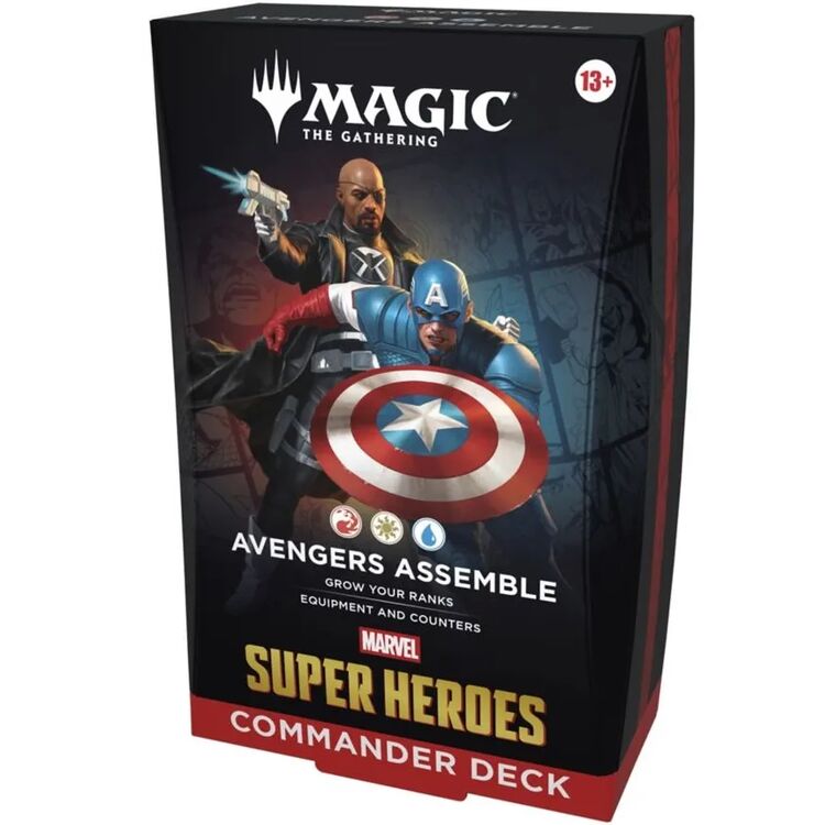 Product Marvel Super Heroes En Commander Deck image