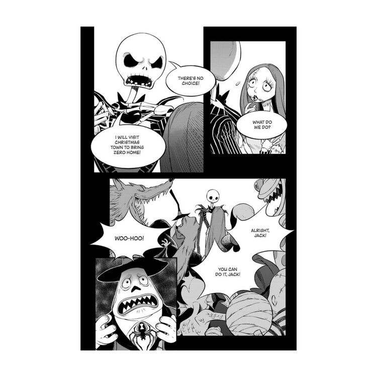 Product Disney Manga: Tim Burton's The Nightmare Before Christmas - Zero's Journey (Ultimate Manga Edition) image