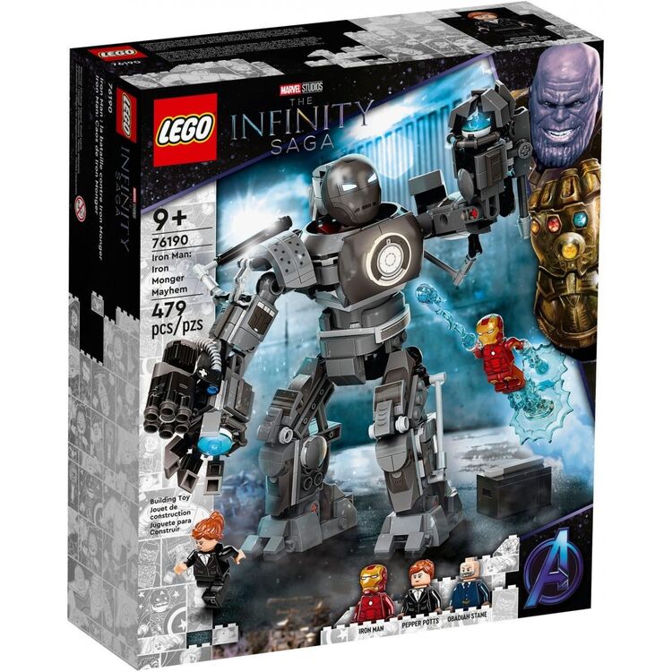 Product LEGO® Super Heroes: Iron Man: Iron Monger Mayhem (76190) image