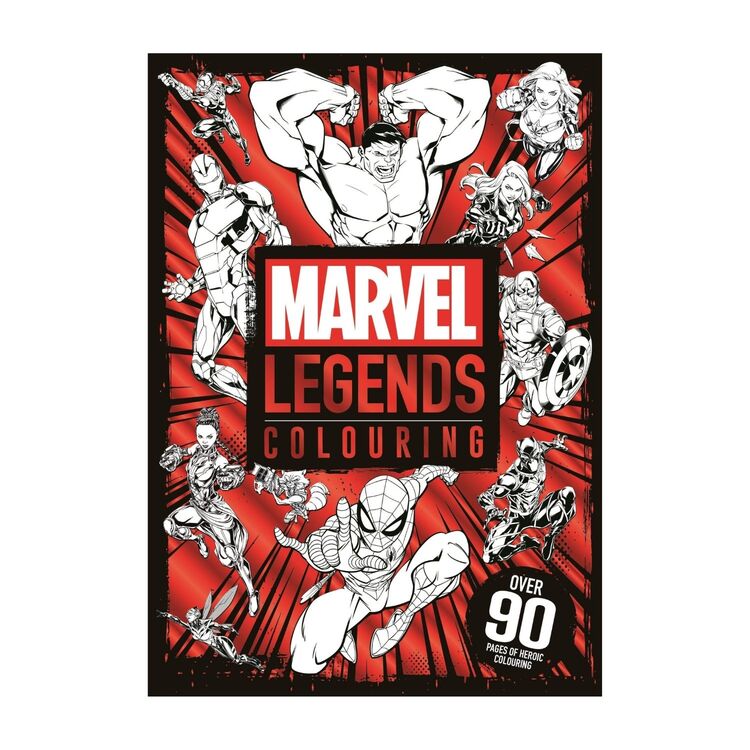 Βιβλίο Ζωγραφικής Marvel Legends | Nerdom