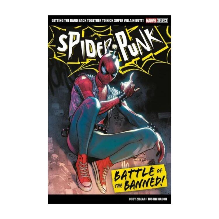 Product Marvel Select Spider-punk: Battle Of The Banned! image