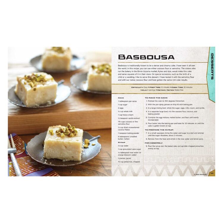 Product Βιβλίο Μαγειρικής Marvel Comics' Black Panther: Wakanda Cookbook image