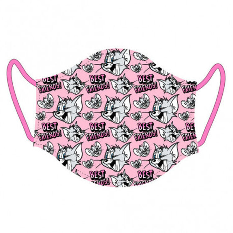 Product Παιδική Μάσκα Tom & Jerry Pink Kids Mask image