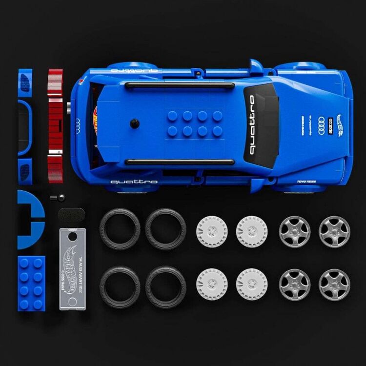 Product Mattel Hot Wheels: Speed Series Brick Shop - '94 Audi Avant RS2 Vehicle (JGR28) image