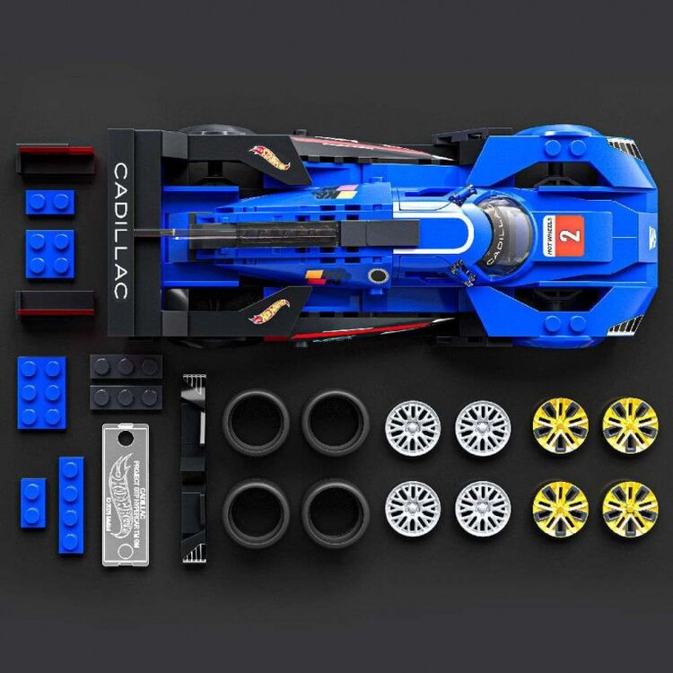 Product Mattel Hot Wheels: Speed Series Brick Shop - Cadillac Project GTP Hypercar Vehicle (JFR89) image