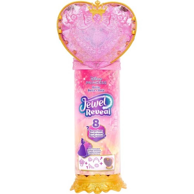 Product Mattel Disney Princess: Jewel Reveal - Belle Doll (JHL51) image