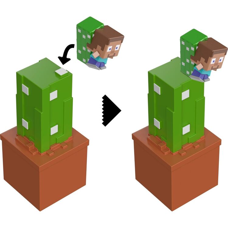 Product Mattel Minecraft: Mini Figures – Mc Prickly Steve (JKF67) image