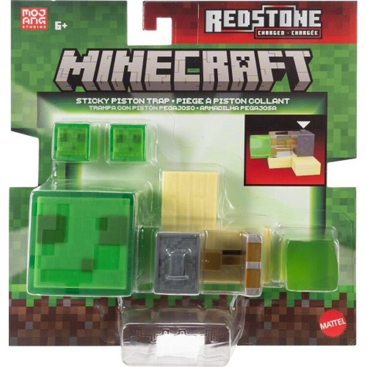 Product Mattel Minecraft: Redstone Charged - Sticky Piston Trap (JKK01) image
