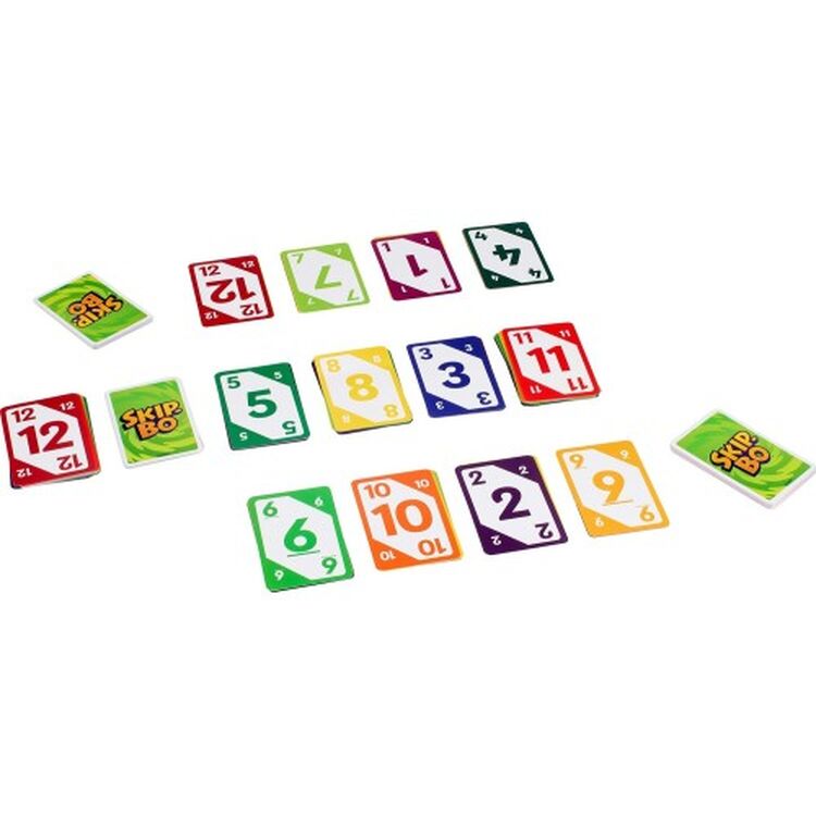 Product Επιτραπέζιο με Κάρτες Mattel Skip Bo: New Skip-Bo (JMM20) image