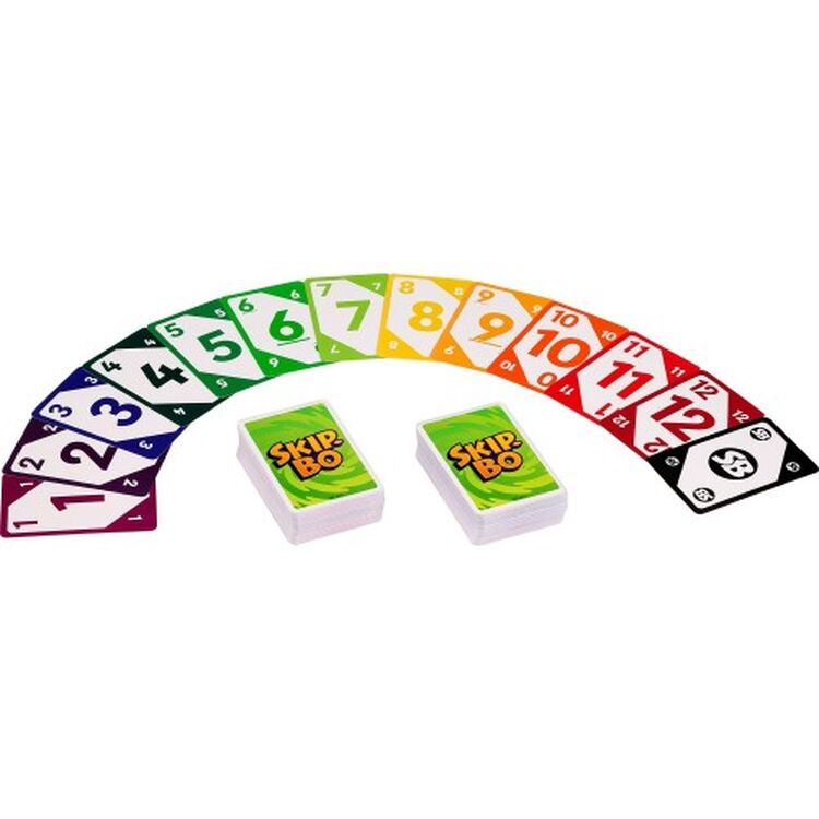 Product Επιτραπέζιο με Κάρτες Mattel Skip Bo: New Skip-Bo (JMM20) image