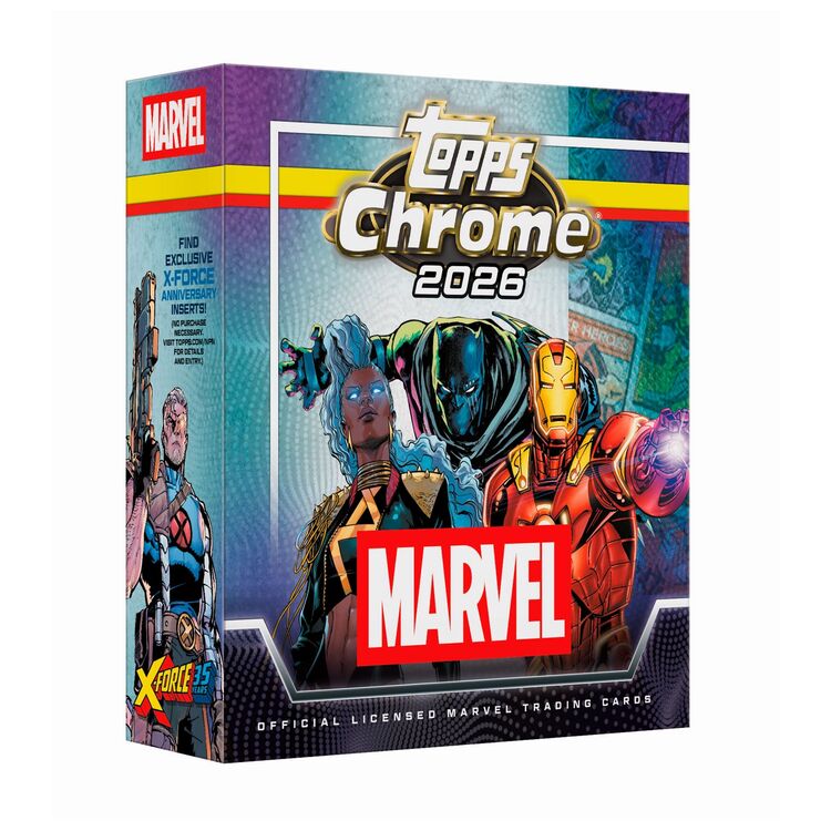Product Marvel Comics Chrome Pc Mega Box 2026 image