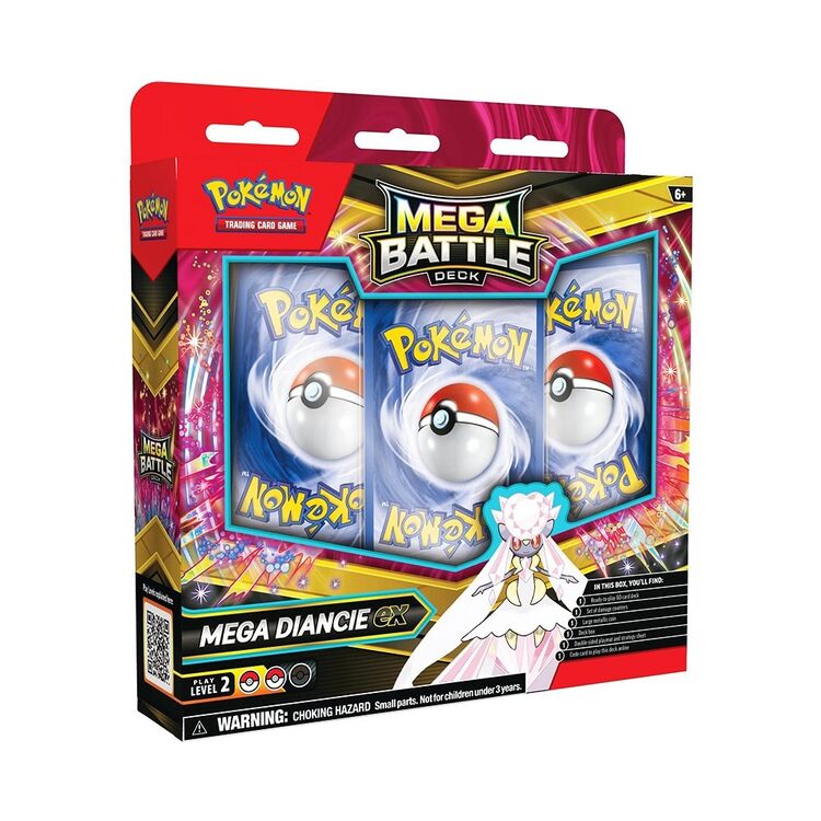 Product Pokemon TCG: Mega Gengar / Diancie ex Rival Battle Deck 1τμχ Τυχαία Επιλογή image