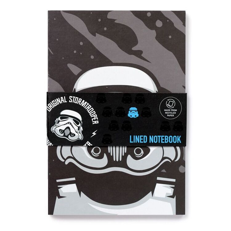 Product Original Stormtrooper A5 Ruled Recycled Paper Notebook image