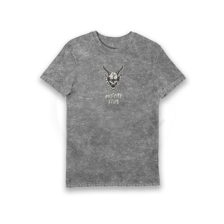 Product Stranger Things Hellfire Club Eco Stonewash T-Shirt image