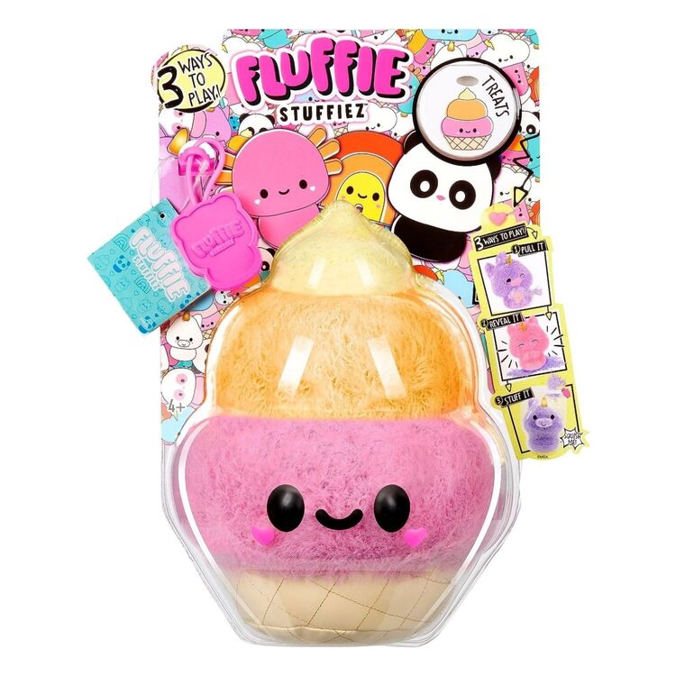 Product MGA Fluffie Stuffiez Ice Cream Small Plush image