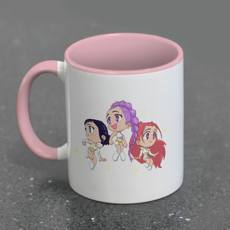 Product K-Pop Demon Hunters Huntrix Chibi Coloured Inner Pod Mug image