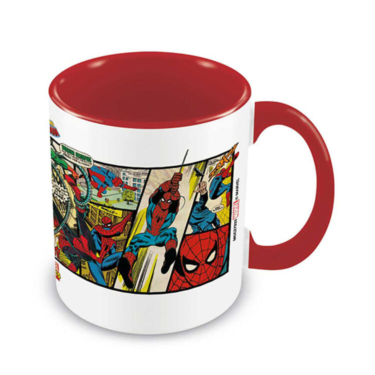 Product Κούπα Marvel Comics Spiderman Panels  Red Coloured Inner image