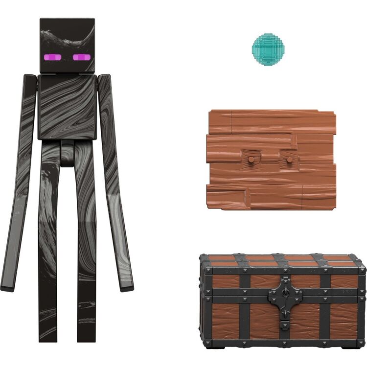 Product Φιγούρα Δράσης Mattel Minecraft Movie: Enderman Figure (JFR61) image