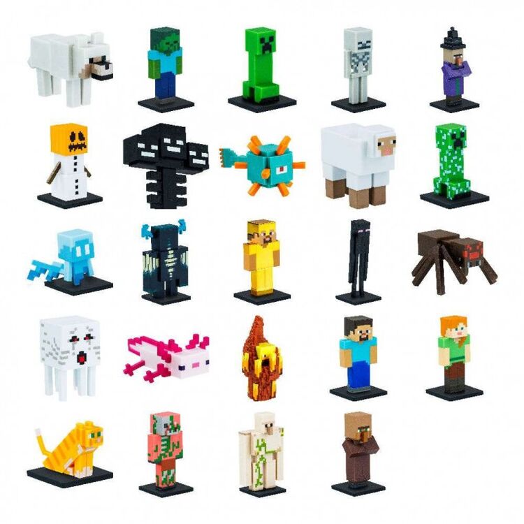 Product Giochi Preziosi: Minecraft - 3D Toppeez 1 Φιγούρα Blind Box (MNC08000) Τυχαία Επιλογή image