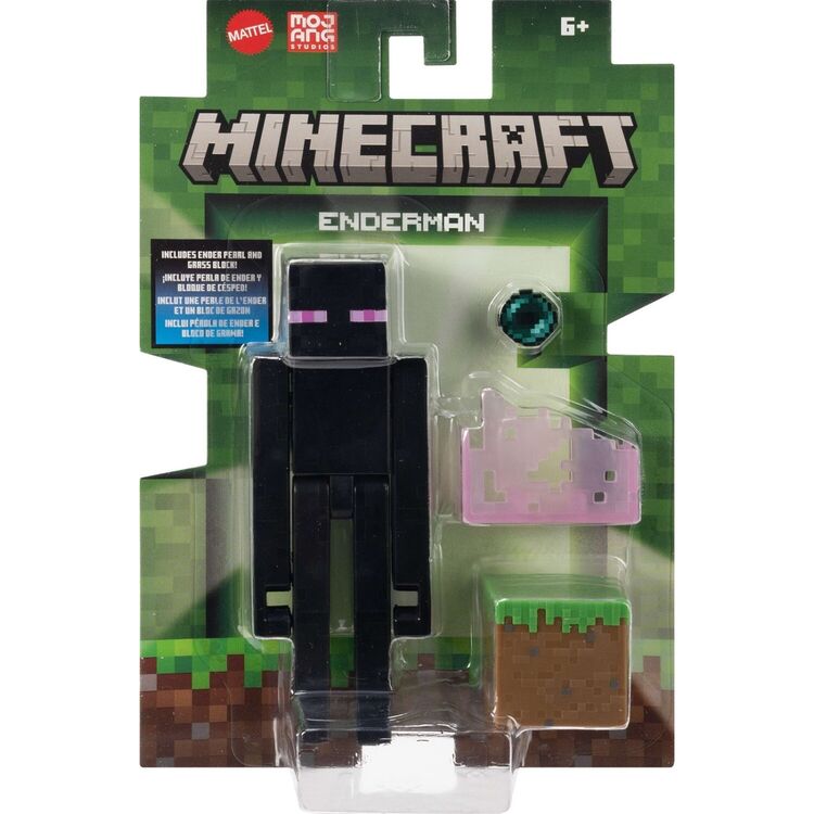Product Mattel Minecraft: Enderman Figure (JCN37) image