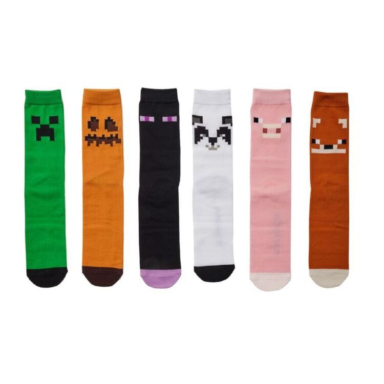 Product Minecraft 3 Pair of Odd Socks image