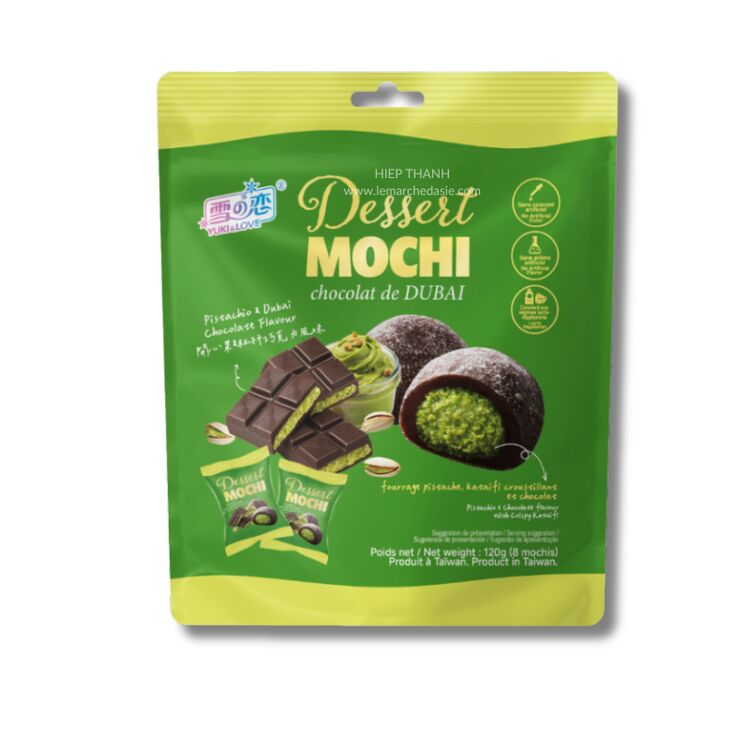 Product Yuki & Love Dessert Mochi Pistachio & Dubai Chocolate image