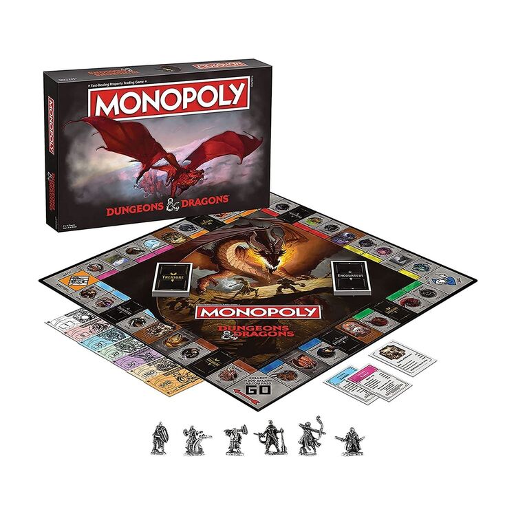 Product Επιτραπέζιο Παιχνίδι Monopoly Dungeons and Dragons image