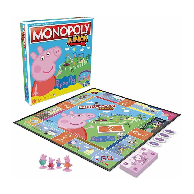 Product Επιτραπέζιο Παιχνίδι Monopoly Junior Peppa Pig image
