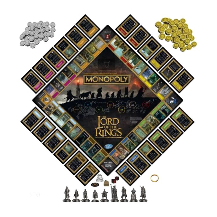 Product Επιτραπέζιο Παιχνίδι Monopoly Lord Of The Rings (Ελληνικά) image