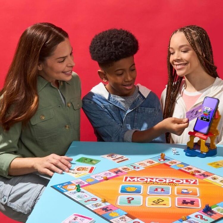 Product Επιτραπέζιο Παιχνίδι Hasbro Monopoly - Τραπεζική Εφαρμογή (Ελληνική Γλώσσα) (G1424) image