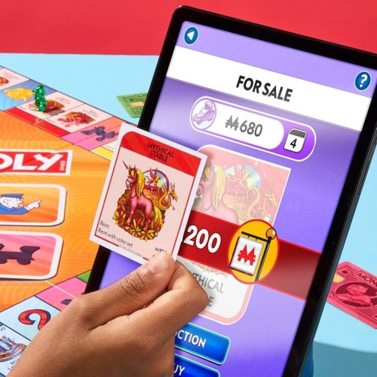 Product Επιτραπέζιο Παιχνίδι Hasbro Monopoly - Τραπεζική Εφαρμογή (Ελληνική Γλώσσα) (G1424) image