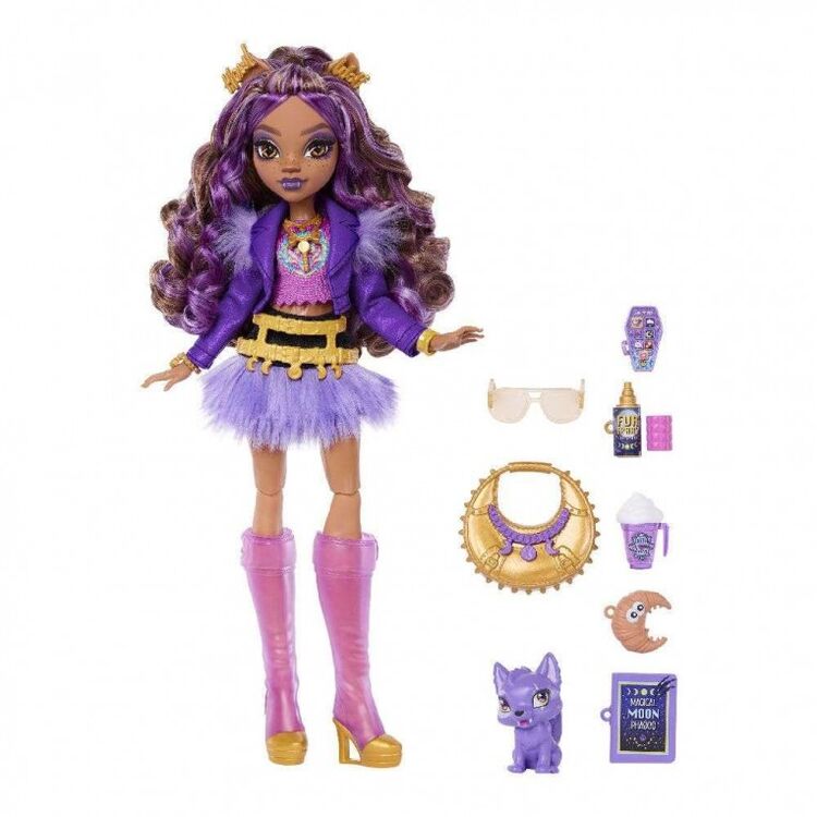 Product Mattel Monster High: Basic Series - Clawdeen Wolf (New Design) (JHK30) image