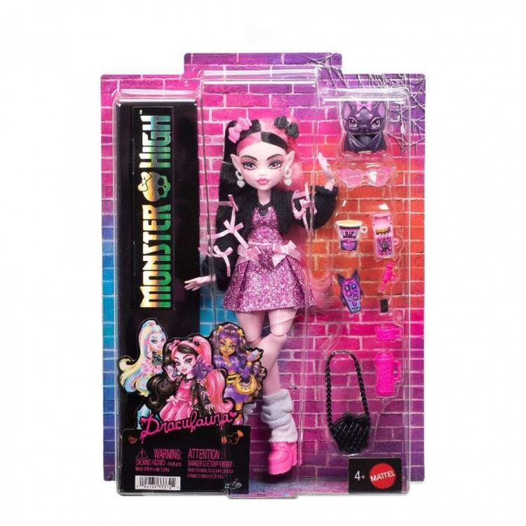 Product Mattel Monster High: Basic Series - Draculaura Doll (New Design) (JHK29) image
