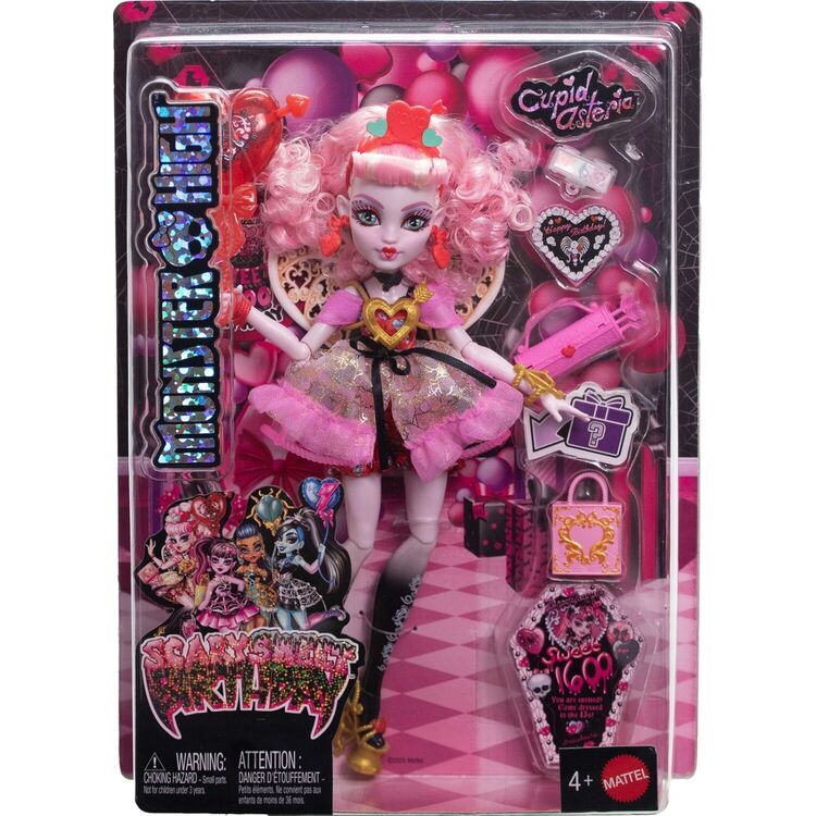 Product Mattel Monster High: Themed Scary Sweet Birthday - Cupid Asteria (JBG77) image
