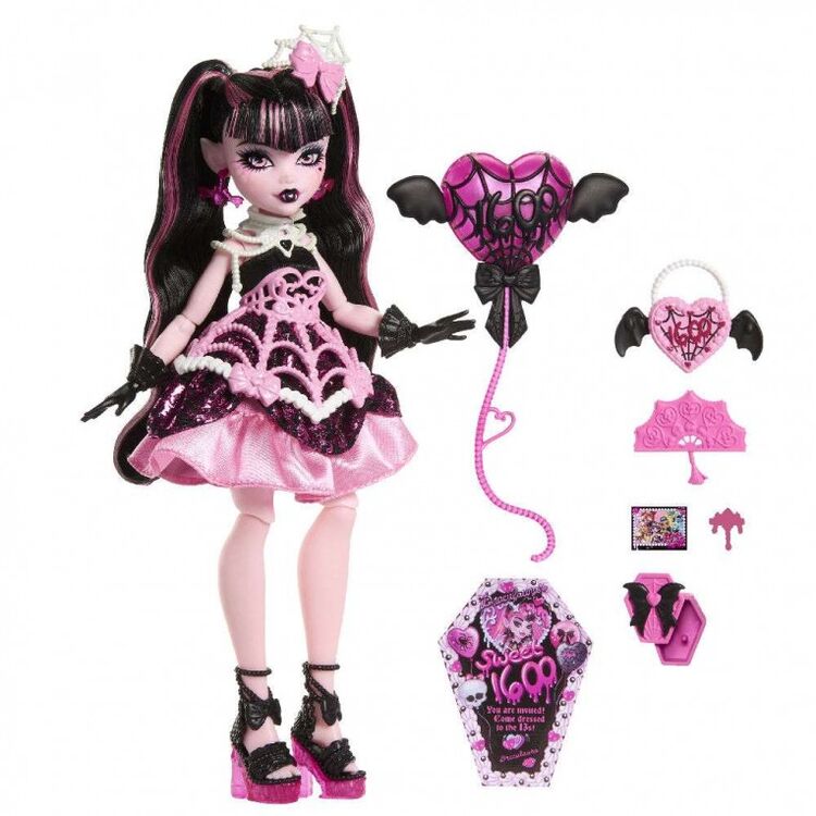 Product Mattel Monster High: Themed Scary Sweet Birthday - Draculaura (JBG74) image