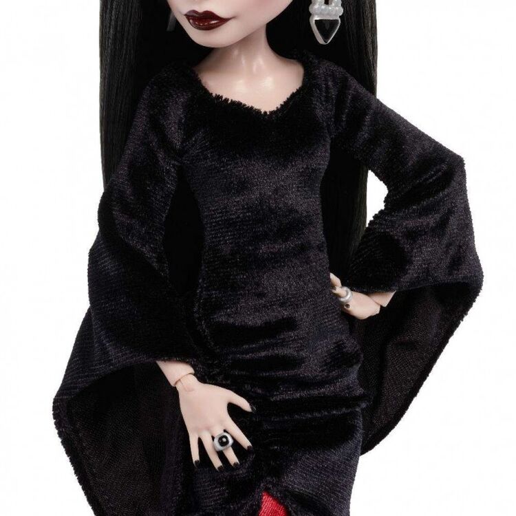 Product Κούκλα Mattel: Monster High x Wednesday - Morticia Addams Doll (JLK99) image