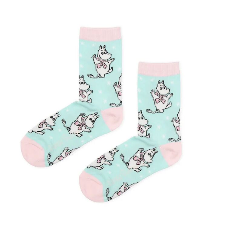 Product Κάλτσες Moomin Winter Mint & Baby Pink image