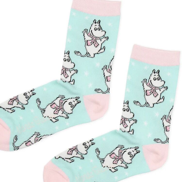 Product Κάλτσες Moomin Winter Mint & Baby Pink image