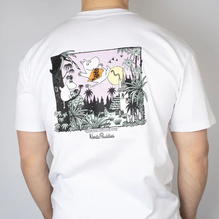 Product Moomin Moomintroll Jungle Backprint T-Shirt image