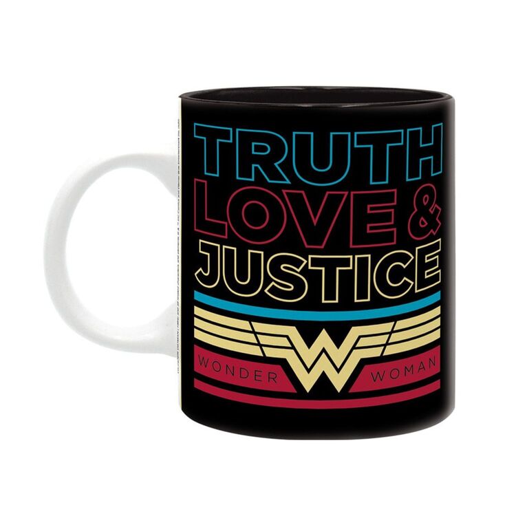 Product DC Comics Wonder Woman Retro Black Mug image