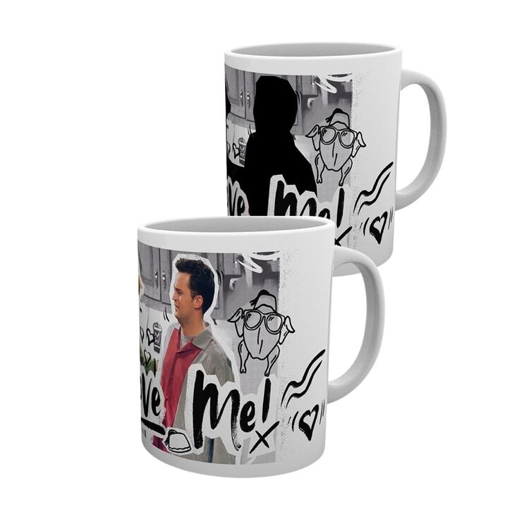 Product Friends You Love Me Heat Change Mug image