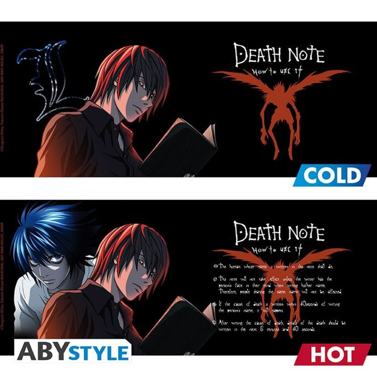 Product Death Note  Kira & Ryuk Heat Change Mug image