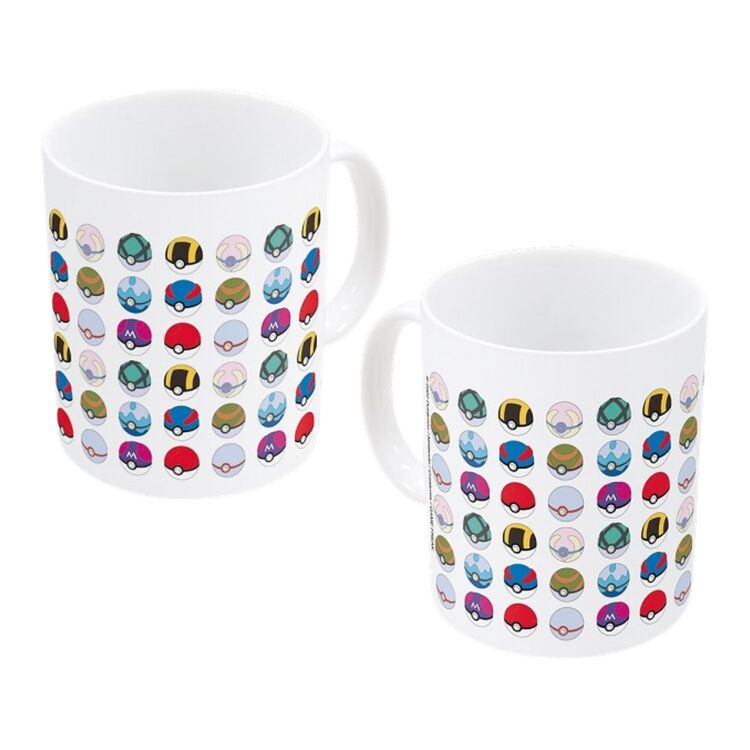 Product Pokemon All Pokeballs Ever Ceramic Mug image