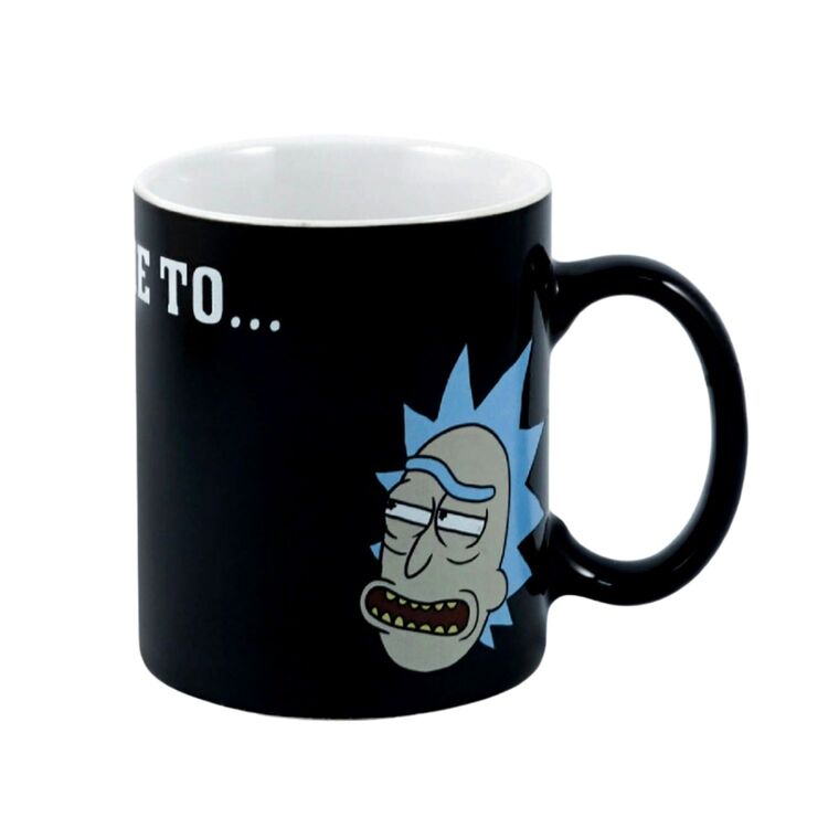 Product Rick and Morty Get Swifty Heat Change Mug image