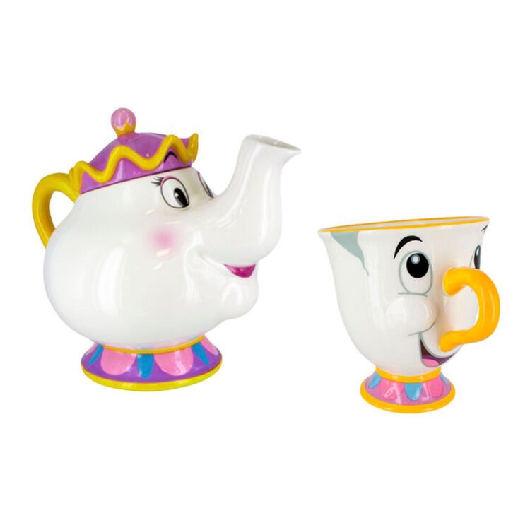 Product Σετ Κούπα και Τσαγιέρα Disney Beauty and The Beast Mrs Potts and Chip image