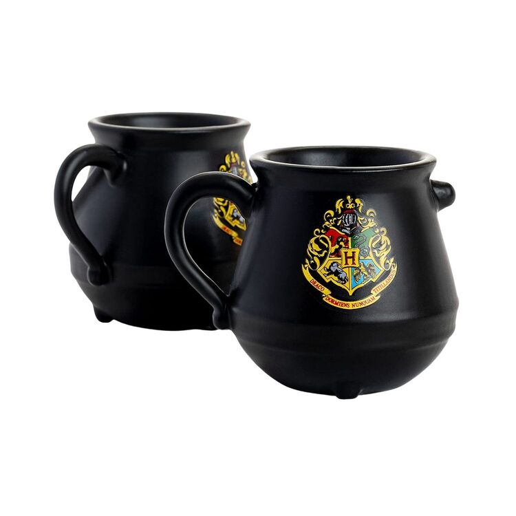 Product Harry Potter Cauldron Expresso Mugs Set of 2 Hogwarts Crest image